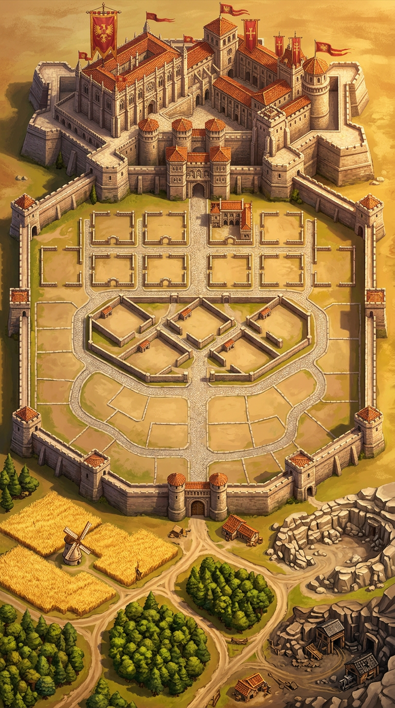 Fortaleza costera del Imperio Dorado